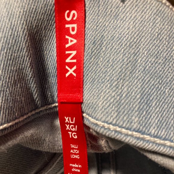 Spanx Flare Jeans, Light Wash - Picture 6 of 6